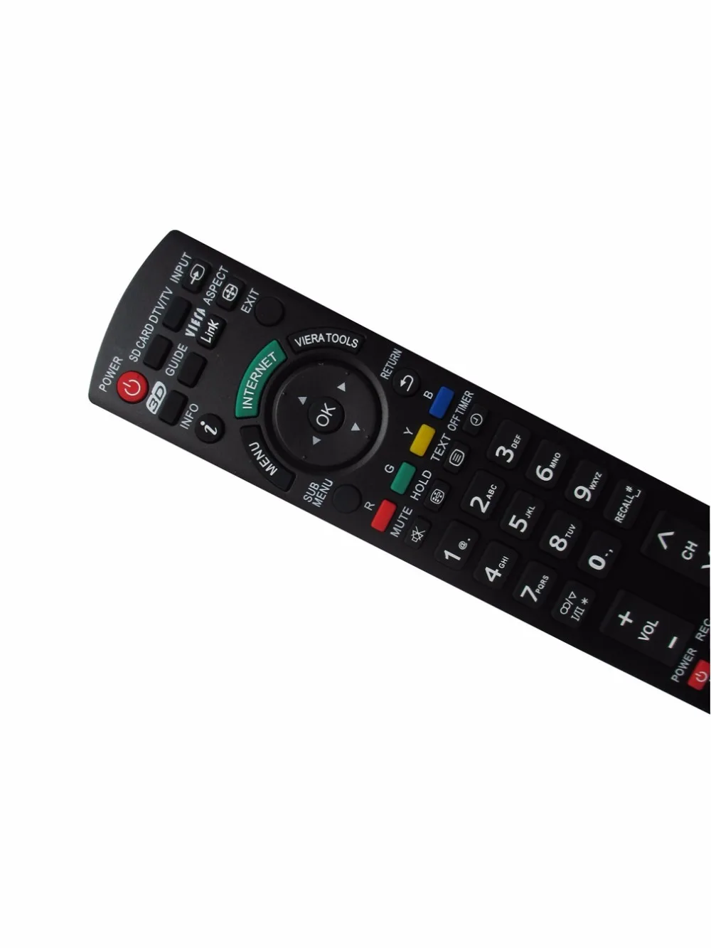 

Remote Control For Panasonic TH-LR42E6 N2QAYB000830 TH-LR32E6 TX-50ASX603 TX-L24X6B TX-L24XW6 TX-L32BL6B TX-L32BL6E LCD HDTV TV