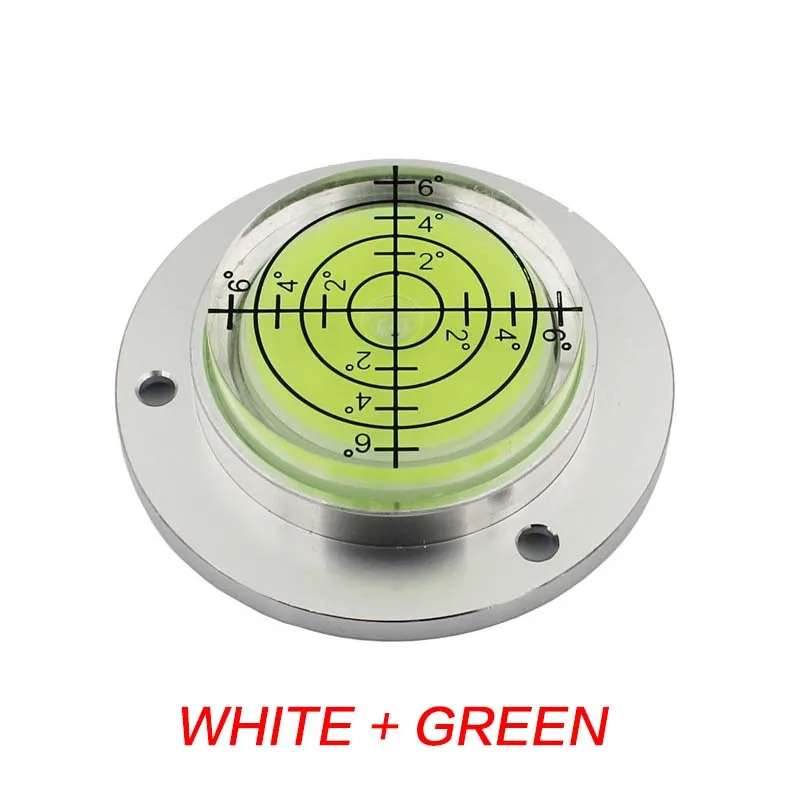 HACURY Strong Magnetic Mini Round Level Bubble Spirit Level 50*13mm 1PCS