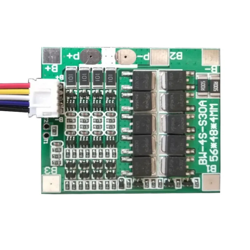 4S komórki 12V 30A Lifepo4 fosforan litowo-żelazowy BMS tablica zabezpieczająca baterię W zrównoważony równowagi 4*3.2V 12.8v