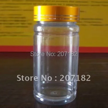 

(100pcs/lot) 150ml PET round big neck bottle,medicine bottle,plastic bottle,capsule bottle