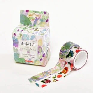 2pcs DIY paper tape, 3m*1.5cm, DIY photo album adhesive tape, decorative tape, gift wrapping, postcard stickers, free shipping