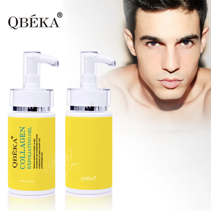 

QBEKA Facial Cleansing Intensive Collagen Exfoliating Gel Body Scrub Gel Miracle Firming Facial Peeling Gel