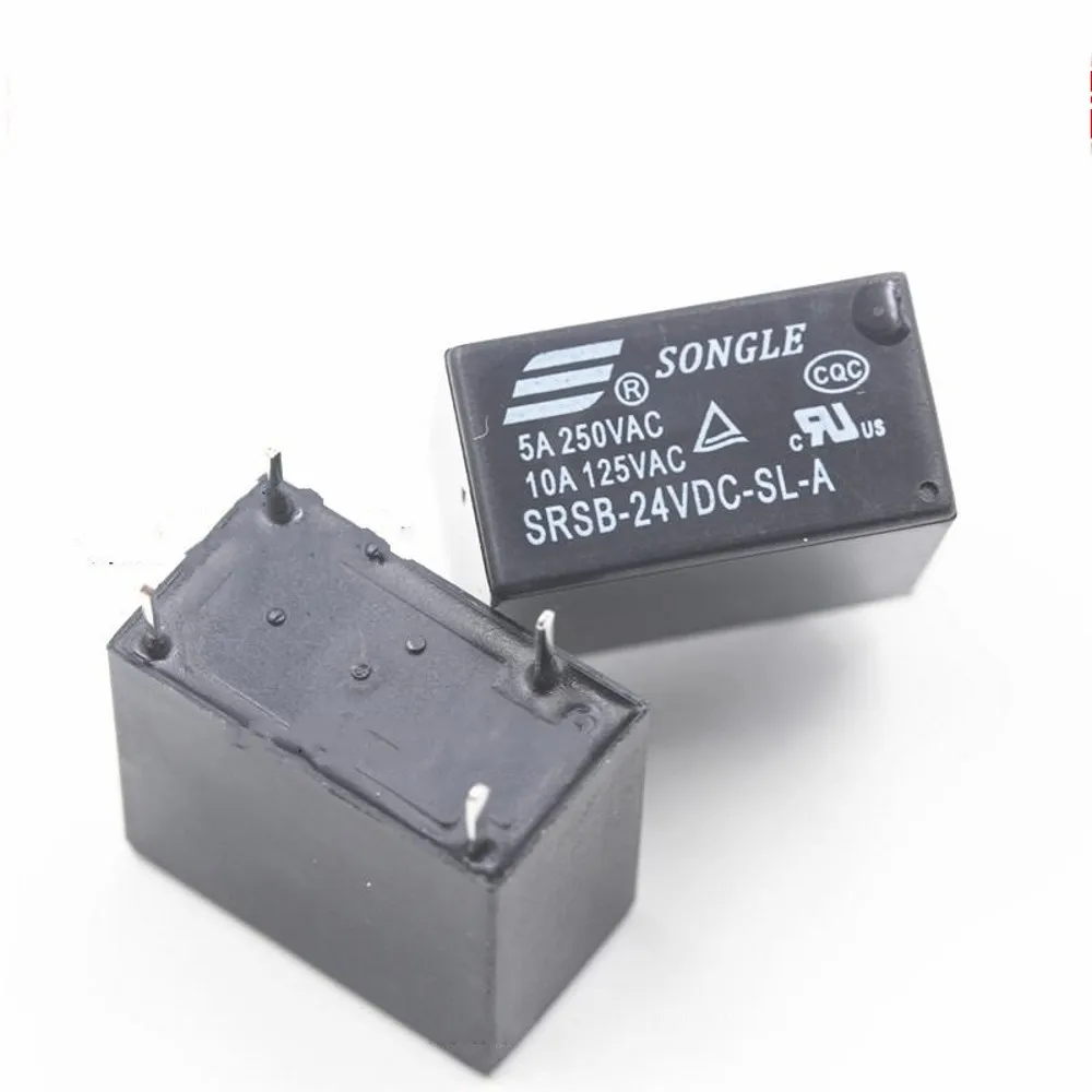 Relais SRSB-05VDC-SL-A SRSB-12VDC-SL-A SRSB-24VDC-SL-A 5V 12V 24V 5A/250VAC 4PIN 50PCS – Detail 6