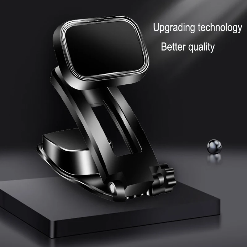 YASOKO Car Phone Mount Magnetic 360° Rotatable Phone Holder Dashboard Adjustable Vehicle Phone Stand Universal