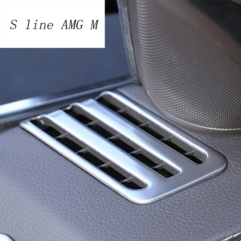 Car Styling air conditioning AC Outlet Stereo Speaker Auto Stickers Covers Trim for Mercedes Benz R Class W251 R300 320 350 400