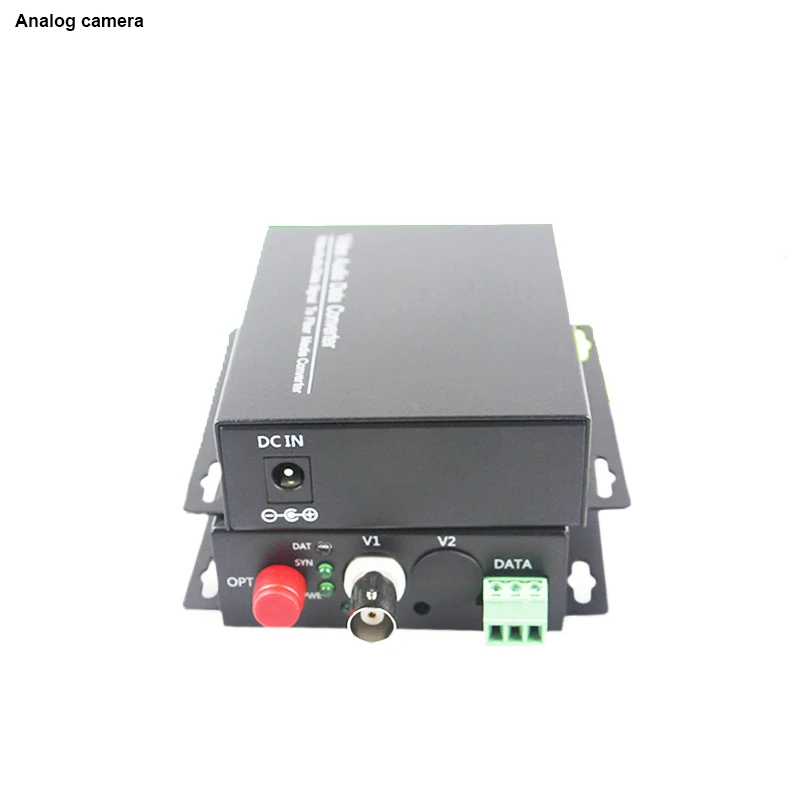 20KM Fiber Video Optical single fiber single-mode fiber optic FC  transmitter receiver converter RS485