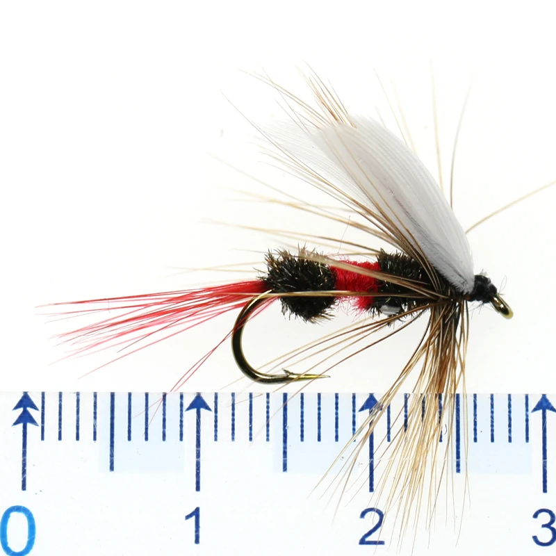 ICERIO 6PCS Royal Coachman Dry Flies Trout Fly Fishing Lures