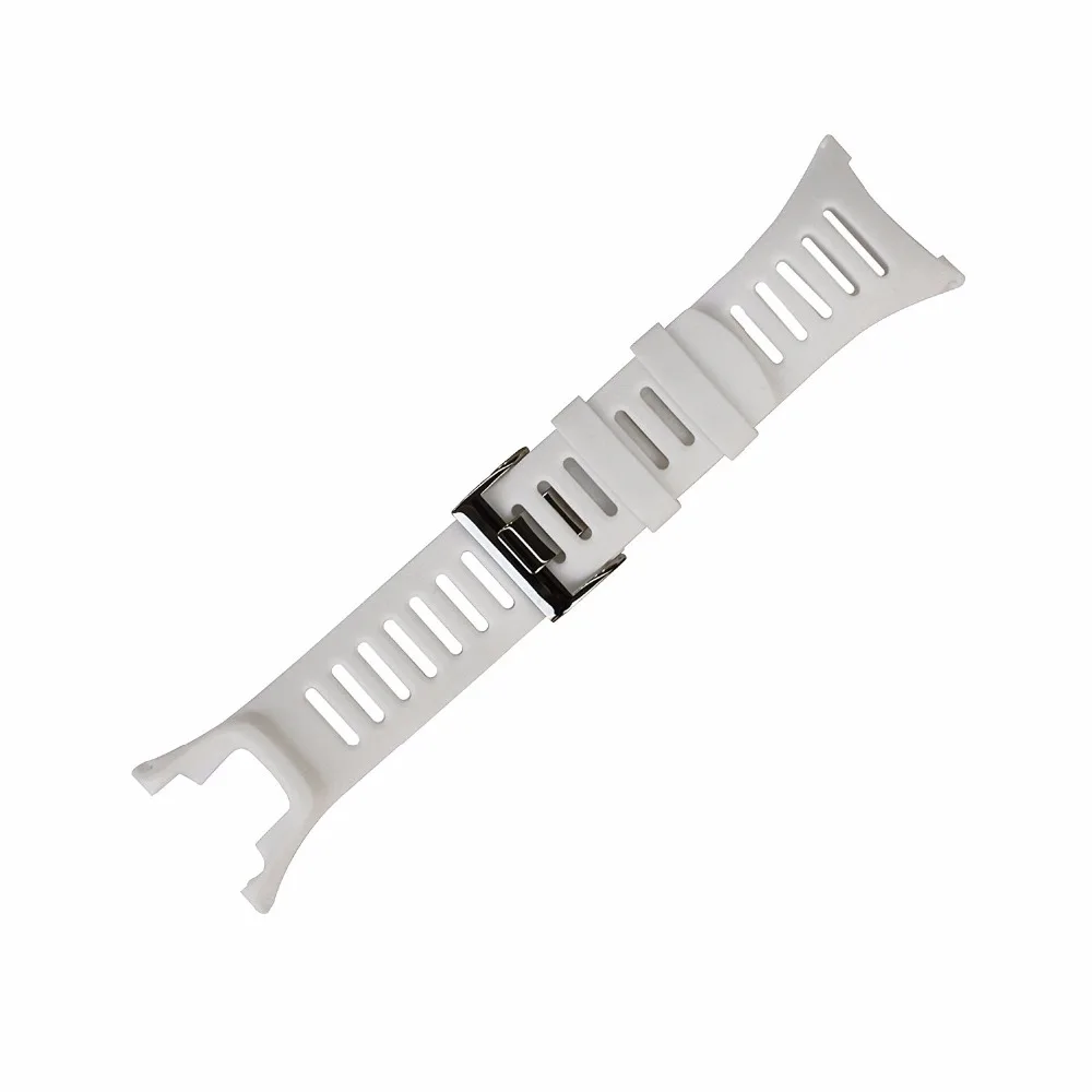 24MM Rubber Replacement Watch Band Silicone Strap Wristbands for Suunto Ambit 3 Peak / Sport / Run / 2 / 2S /2R