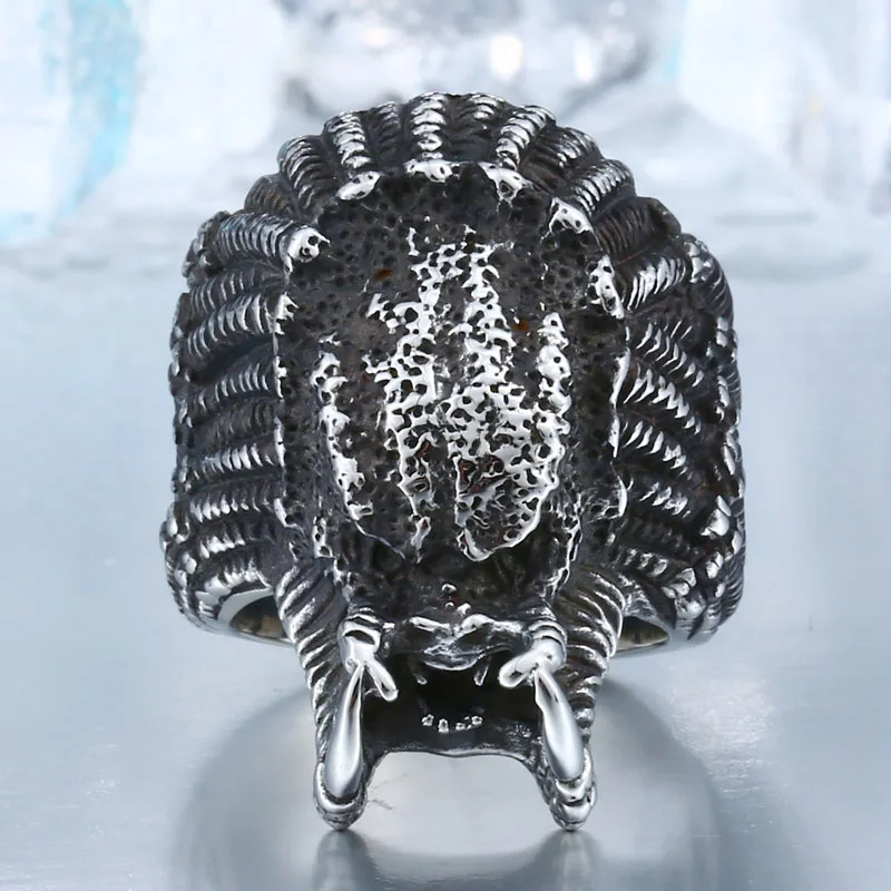 BEIER New arrive Alien Predator Finger For Men Gothic Style Movie Ring Stainless Steel Jewelry drop shipping BR8-451