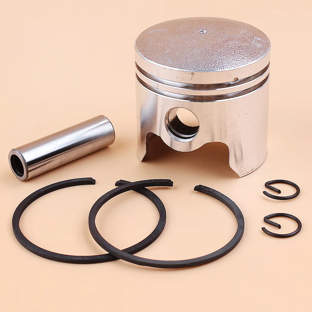 5Set/Lot 40mm Piston 10mm Pin Kit For 43CC CG430 BC430 40-5 1E40F-5 Gas Engine Brush Cutter Brushcutter Trimmer Lawnmower Mower