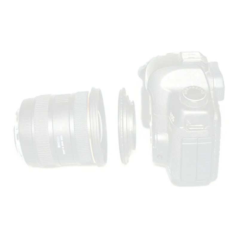 ماكرو عكس حلقة محول ل EOS-72 كانون EOS EF EF-S جبل الجسم إلى 72 مللي متر 72 مللي متر عدسة