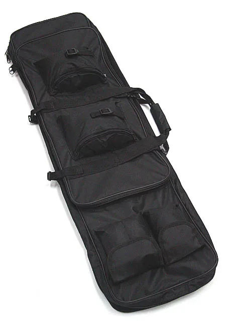 

40" 100CM Tactical Rifle Case Gun Bag Outdoor Hunting Rifle Gun Case Square Carry Bag Bk/OD Airsoft Holder