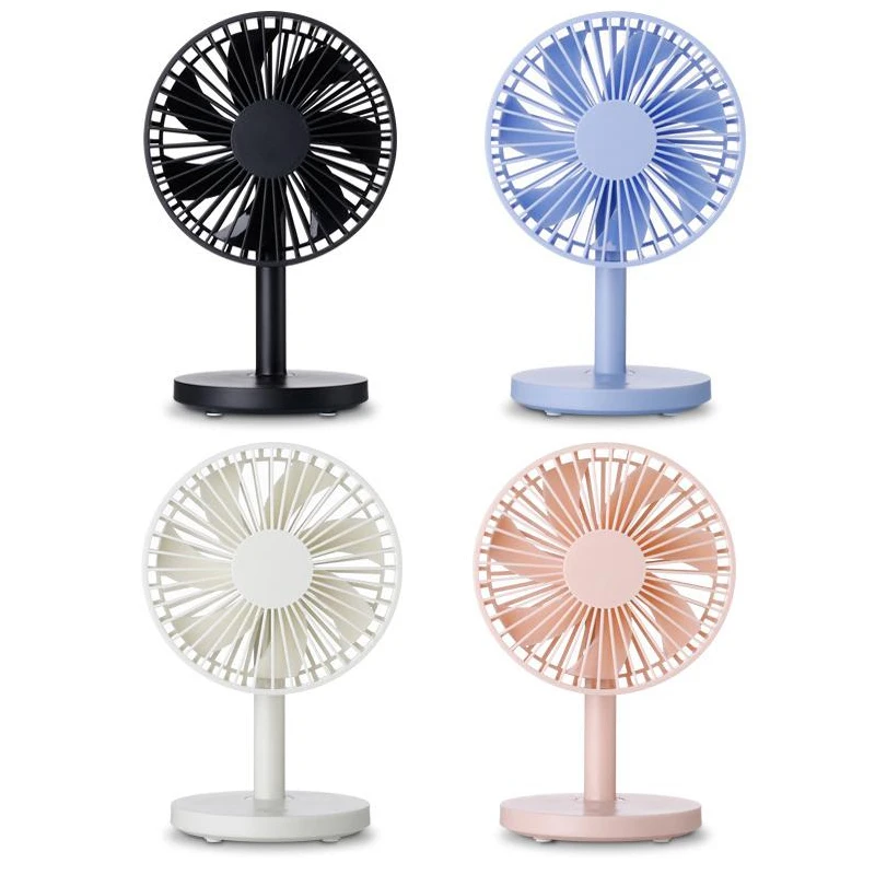 مروحة سطح مكتب usb محمولة ، فائقة الصمت ، إبداعية ، بسيطة ، usb ، سبع أوراق