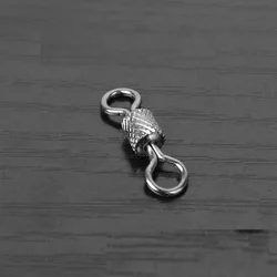 10 Stks/partij Kogellager Roestvrij Staal Vis Connector Rolling Wartels Rig Vat Pin Connector Lokken Vissen Accessoires