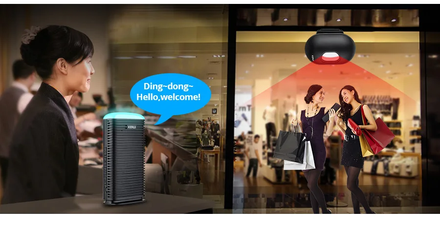 KERUI Sistema de Alarma Inalámbrico Inteligente para el Hogar, Kit de Sensor de Movimiento PIR Impermeable para Entrada de Vehículos y Garaje, Detector de Seguridad y Protección DW9 - details 2