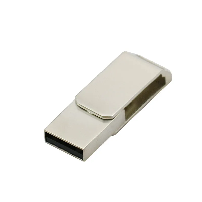 Unidad Flash USB OTG de 8GB, 16GB, 32GB, Memoria Micro USB externa, capacidad completa, disco de Metal U