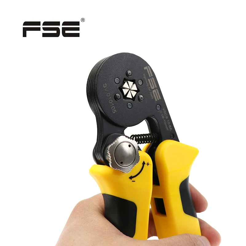 FSE VSC9 10-6A Crimping Wire Hand Tool Pliers Crimper Multifuncional Crimp 0.08-10mm 26-7AWG Plier