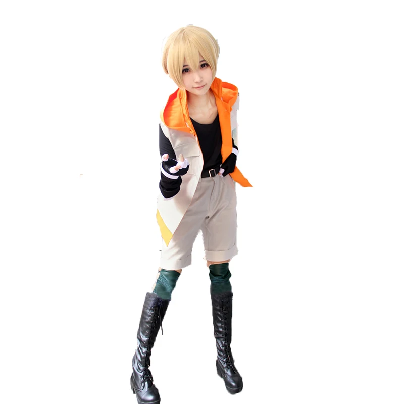 Japanese Anime Aoharu x Machinegun Hotaru Tachibana Cosplay Costume Combat Suits Player Costume with neek covers 11