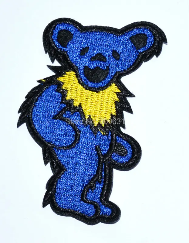 شكر الميت الرقص الدب الفرقة DIY خياطة الحديد على التصحيح #3