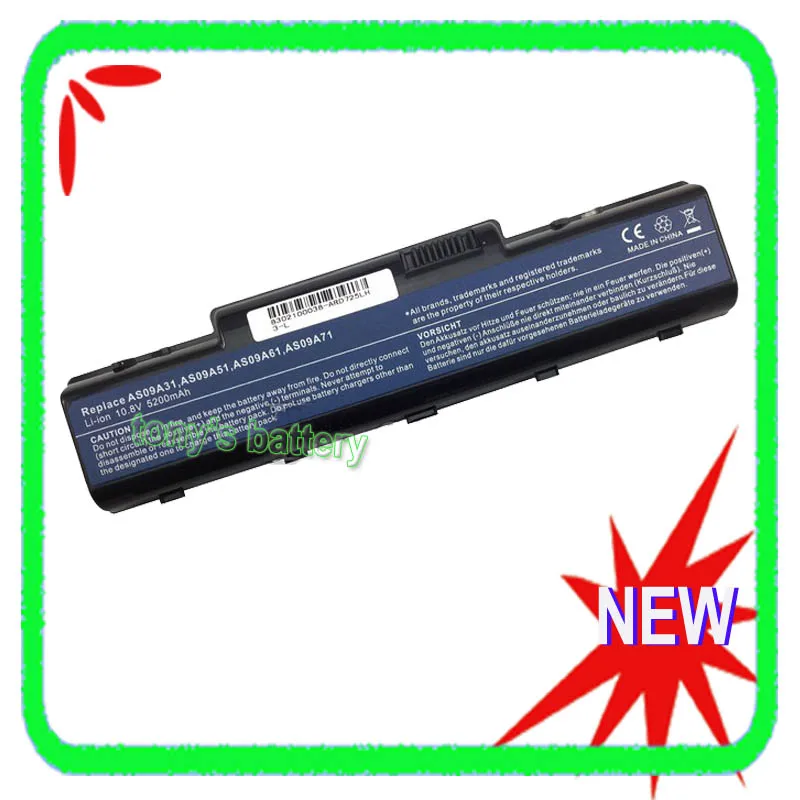 5200mah Battery For Packard Bell EasyNote TR81 TR82 TR83 TR85 TR86 TR87 TJ72 TJ75 TJ73 TJ74 TJ76 TJ78 TJ65 TJ66 TJ67