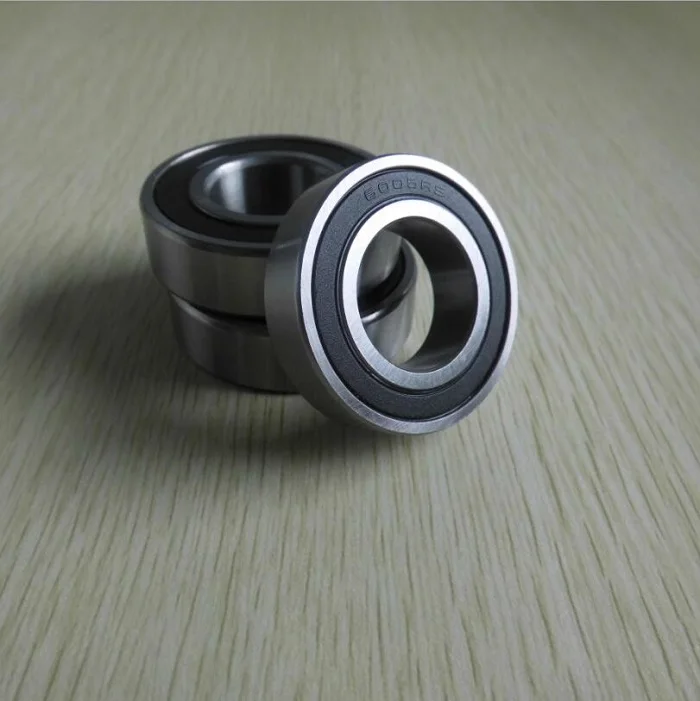 50pcs/lot 6005RS 6005-2RS 6005 2RS RS bearing 25*47*12mm rubber sealed Deep Groove Ball bearing Shaft 25x47x12mm