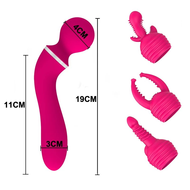 Powerful G-Spot AV Vibrator Sex Toys for Woman,Magic Wand Adult Clitoris Stimulate Female Dildo Vibrators Sex Products For Woman