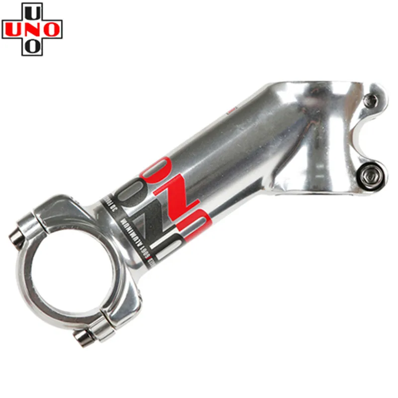 UNO MTB Mountain Bicycle Road Bike Stem 35 Degrees for 25.4/28.6mm Fork 31.8mm Handlebar 70/90/100/110/120/135mm