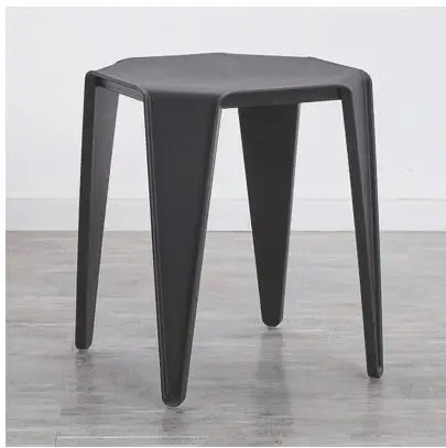 

Plastic stool home thickening simple modern adult table stool fashion square stool creative high stool multi-function coffee .