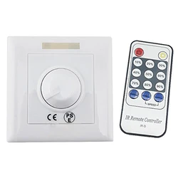 0-10V Dimmer IR Remote 110V 220V LED Strip Dimming Switch Controller Knob Triac SCR E27 GU10 Dimmable Bulb/spotlight/Downlight