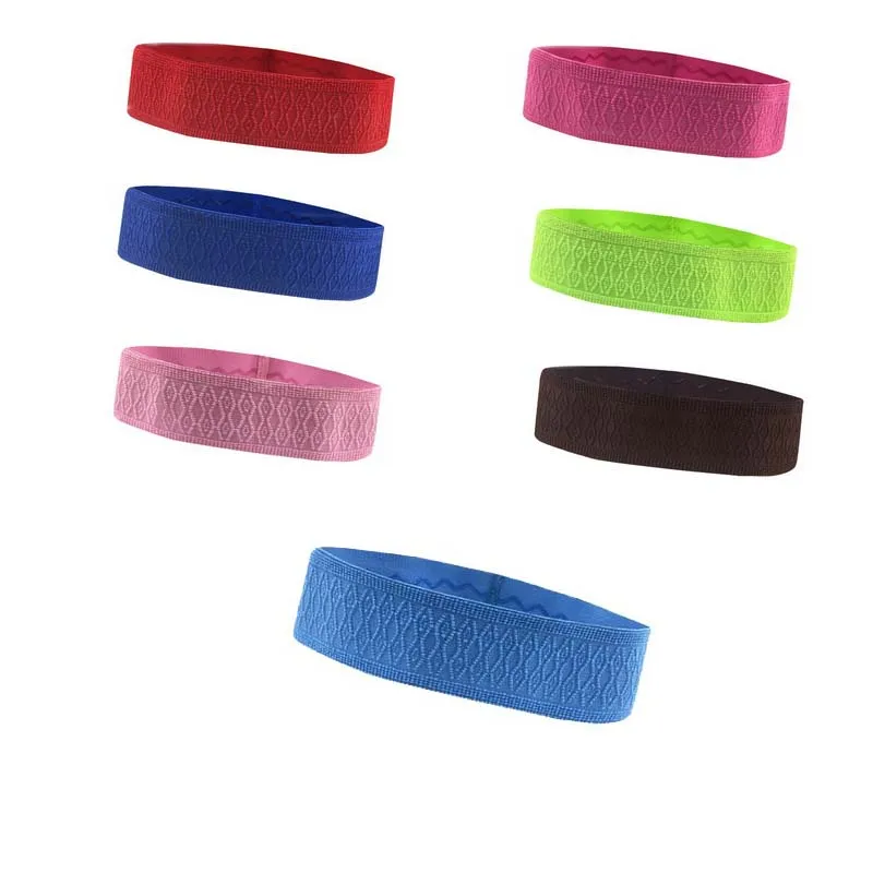 1 Pcs Non-slip Yoga Hair Band For Running Fitness Gym Cycling Workout Headband Sport For Men Women Hairband Head Sweat band