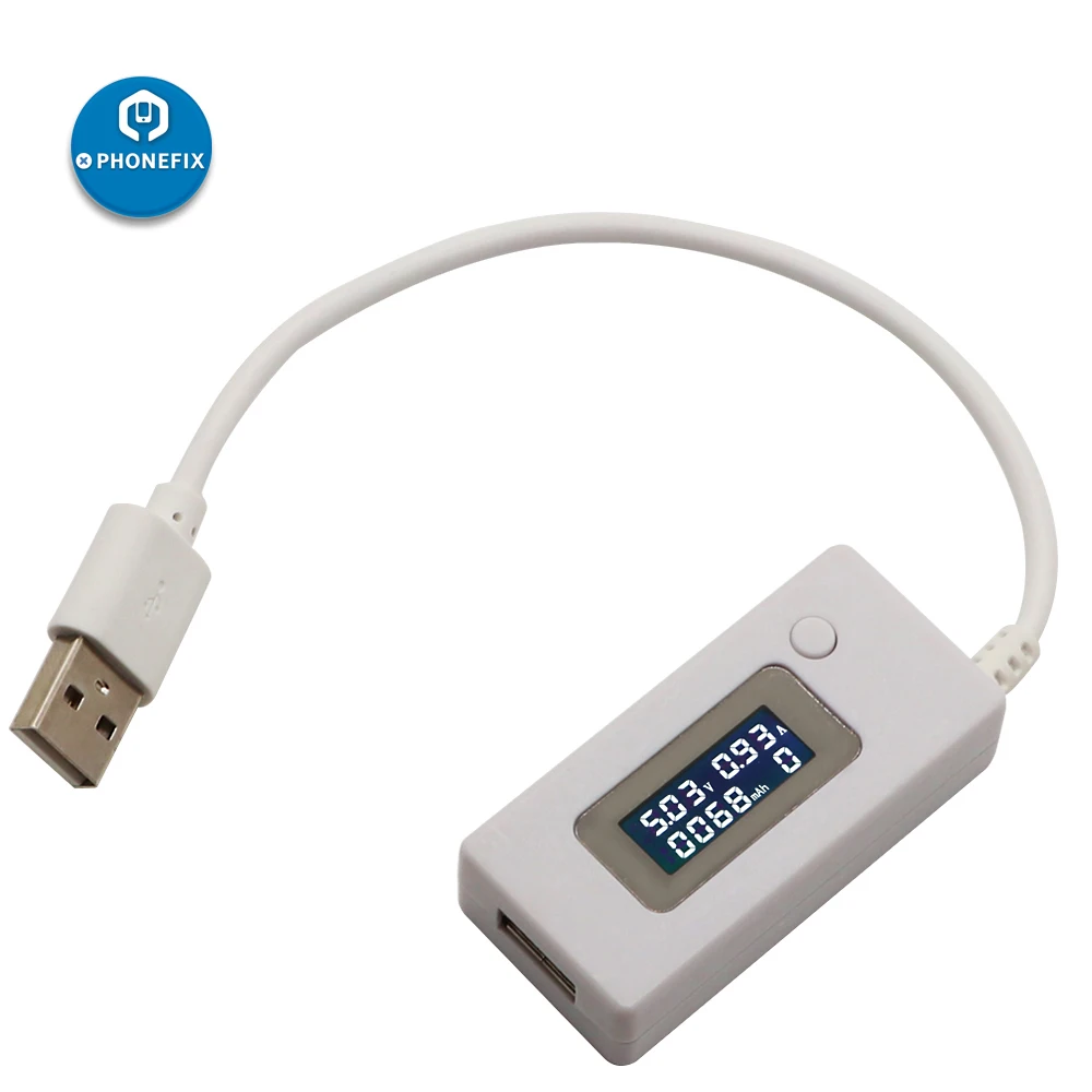 USB Tester Multimetro Digitale USB Multifunzionale Tester Elettrico Capacità di Tensione di Alimentazione di Corrente Meter Detector Reader