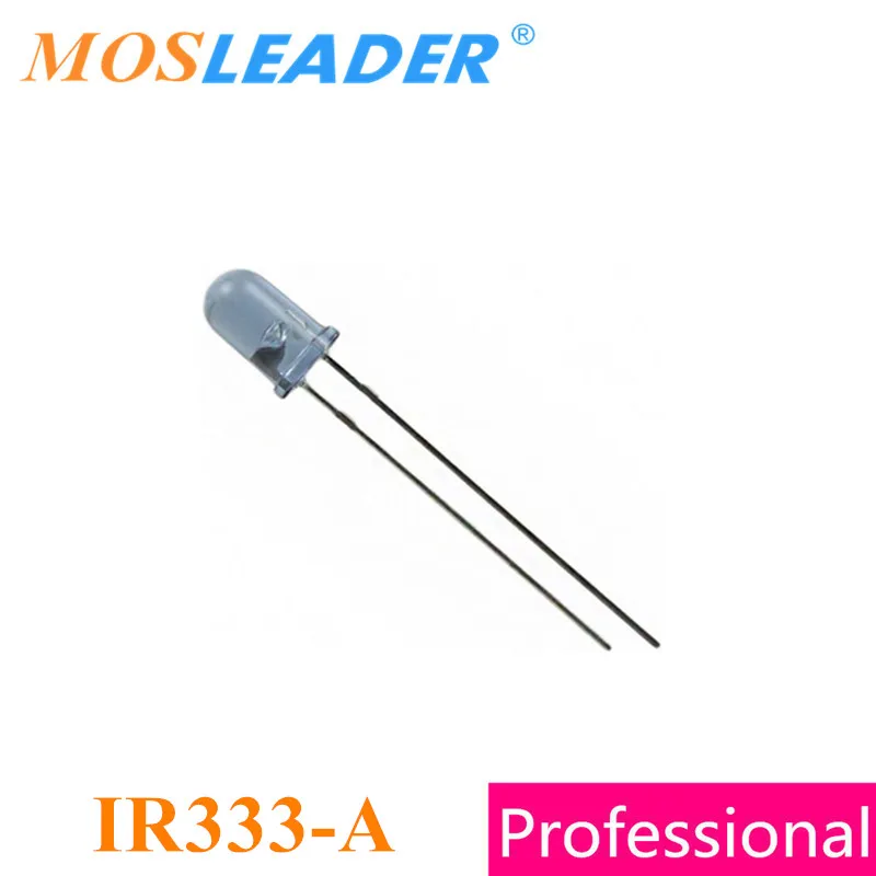 

Mosleader IR333-A 1000PCS 2 parcels 5MM Blue IR333 5mm Infrared LED T-1 3/4 940NM