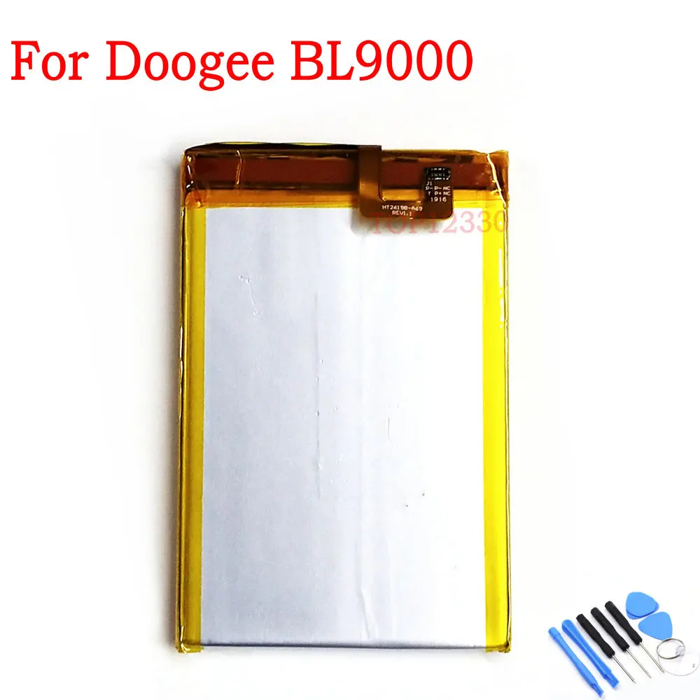 

NEW Original 3.8V 9000mAh Battery For Doogee BL 9000 BL9000 Mobile Phone + Tools