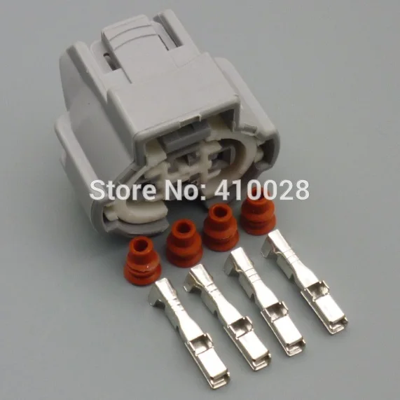 shhworldsea 5/30/100sets 2.2mm 4p electrical connector 6189-0647 Air conditioning plug pressure sensors connector for toyota