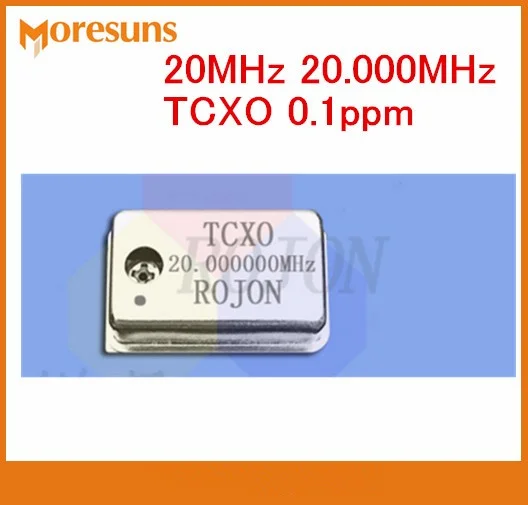 高速無料船2ピース/ロット20 mhz 20.000 mhz tcxo 0.1ppm温度補償水晶発振器