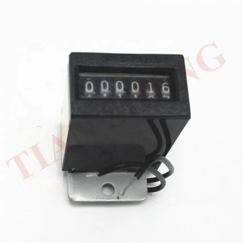 10PCS/Lot 12V 6 Digit Mechanical Coin Counter arcade Machine Coin Counter Meter Sorter Parts