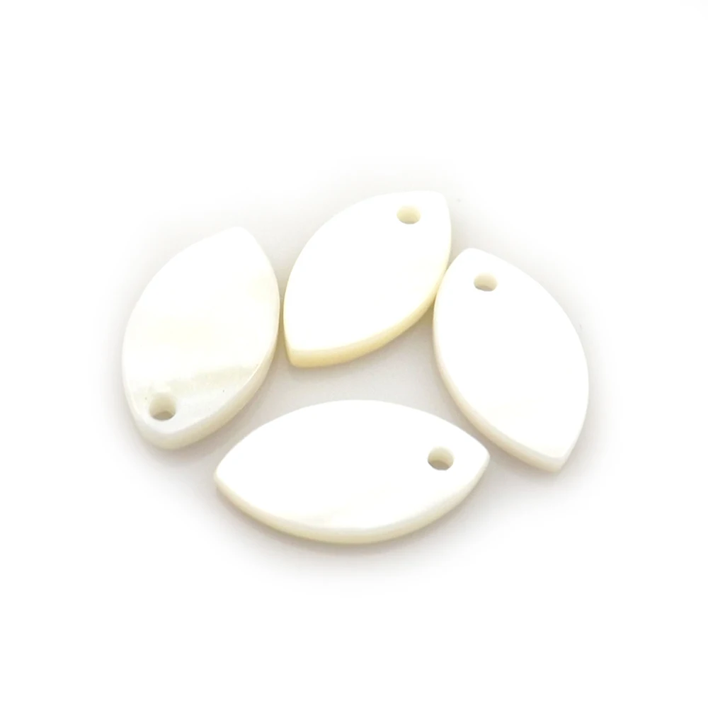 

18x10 мм Olivary Shell Подвески, оливковая форма Shell Charms Бесплатная доставка
