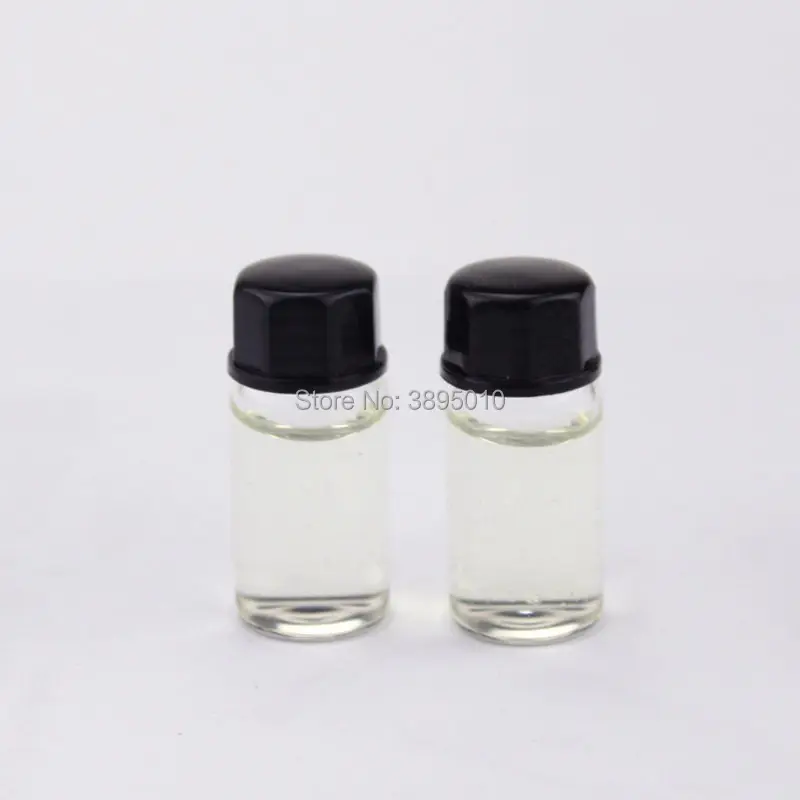 3ML Mini Glass Portable Sample Essential Oil Empty Bottle & Travel Case For Perfume F612