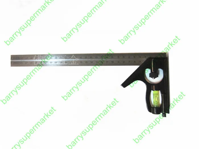 1PC Engineers Combination Try Square Set Angle Spirit Level