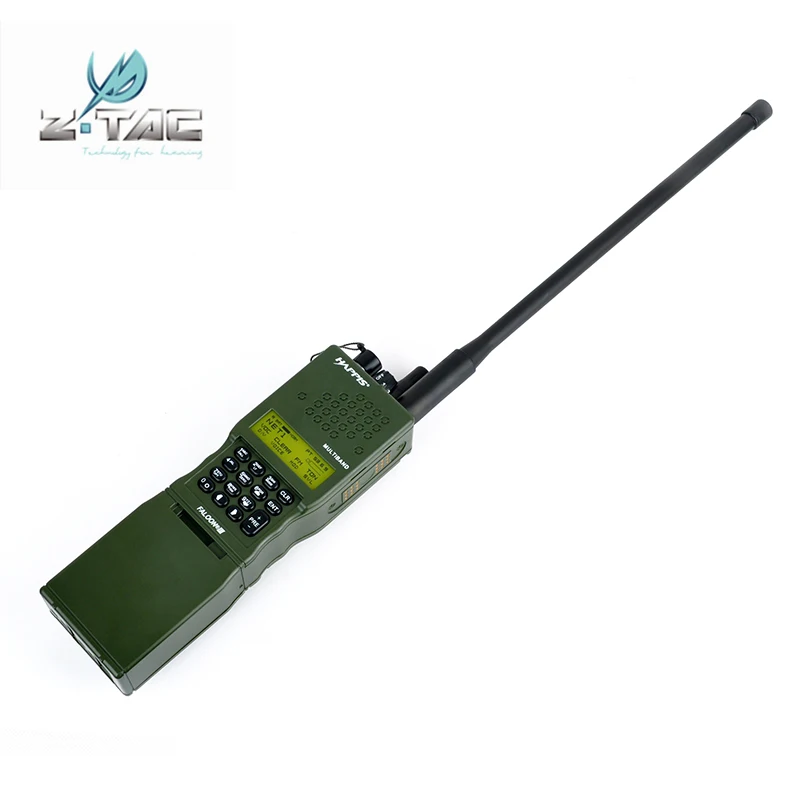 Z-ยุทธวิธีทหารWalkie Talkieรุ่นAirsoftองค์ประกอบAN/PRC152 วิทยุสื่อสารกรณีWargame Paintballสําหรับล่าสัตว์ 2Psชุด