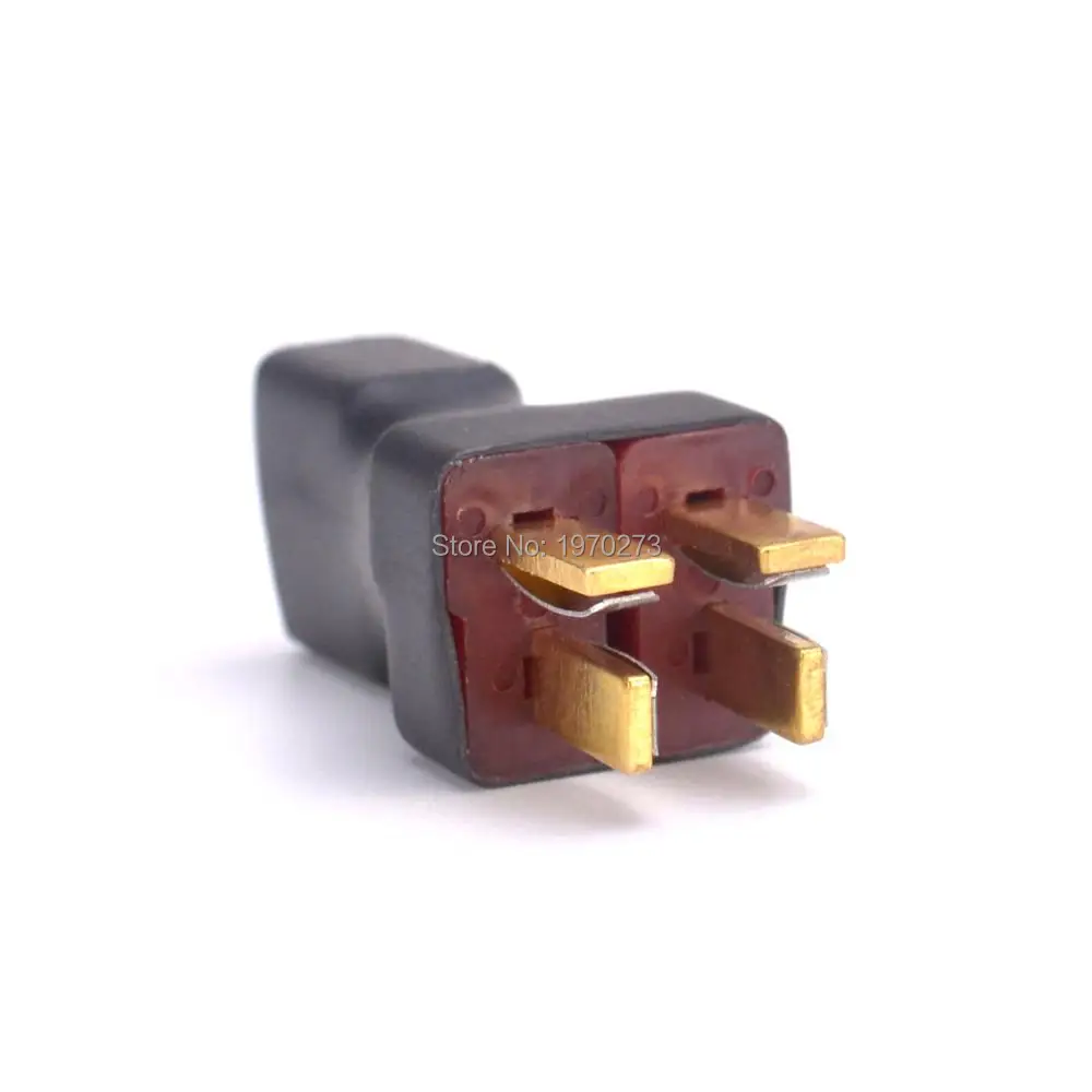 No Wire T-plug Female to 2x T Plug Deans Male Parallel Battery Connector adapter LiPo Plane Battery