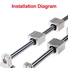 Linear Shaft 6mm-16mm 100-800mm #6