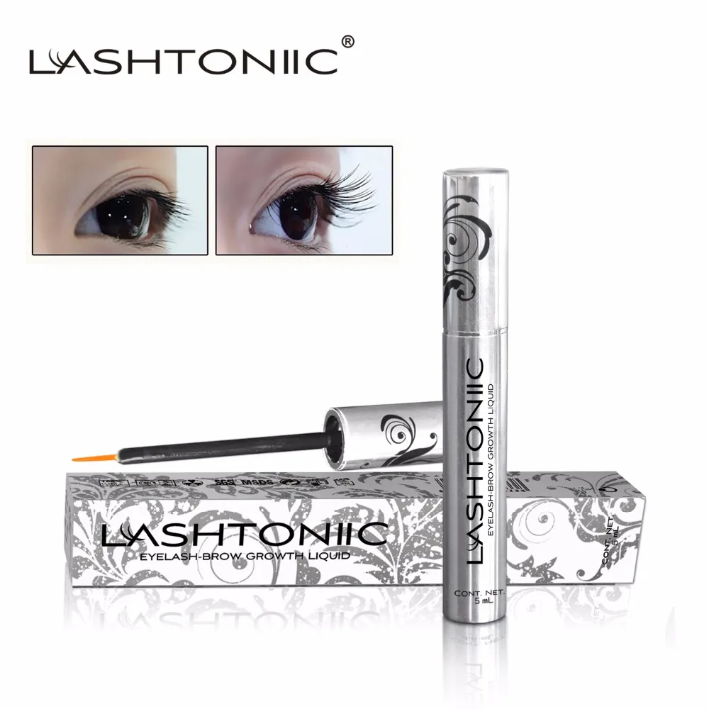 Lashtoniic Eyelash Growth Serum Lashes Enhancing Longer Thicker Darker Eyelash Eyebrow Good Reviews Without Side Effect