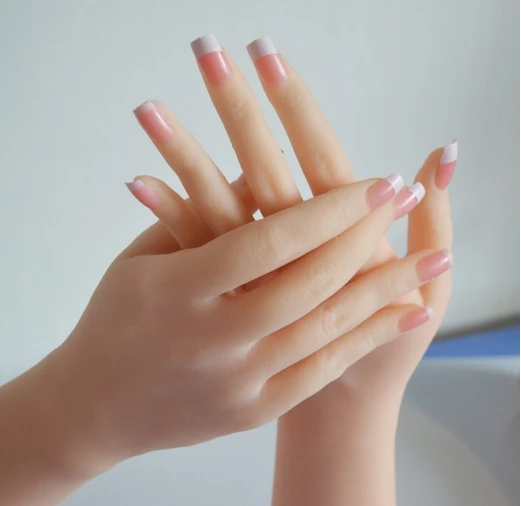 Free shipping!New Arrival Fashionable Silicone Realistic Mannequin Hands Female Silicone  Mannequin  Hand For Sale