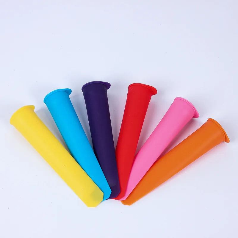 Set of 6pcs Colorful Blast Ice Popsicle Makers Molds