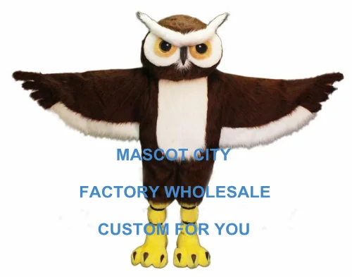 

Persy Owl Mascot Costume Adult Size Cartoon Character Carnival Party Cosply Mascotte Mascota Fit Suit Kit Free Ship SW1051