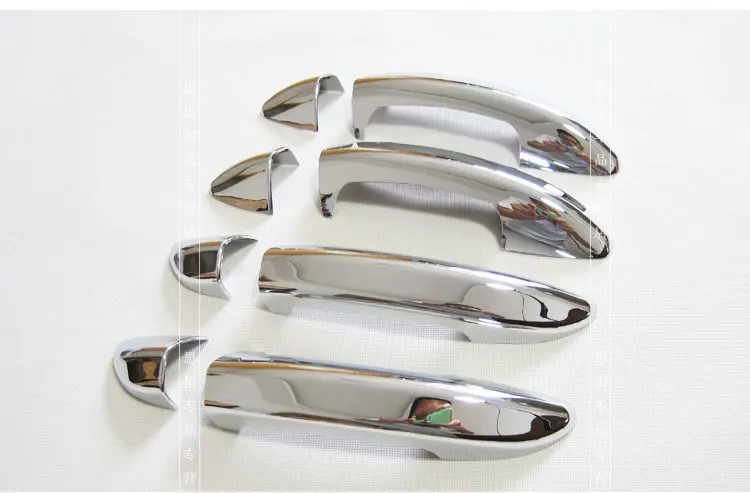 For VW Passat CC Volkswagen Chrome Exterior Door Handles Covers Chromium Styling Car Accessories Stickers Car Styling