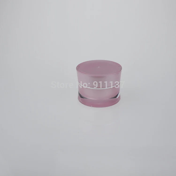 

JA92 light pink 5g plastic sample jars for cosmetic | 5ml small cosmetic containers with lids | acrylic 5g mini jars with lids