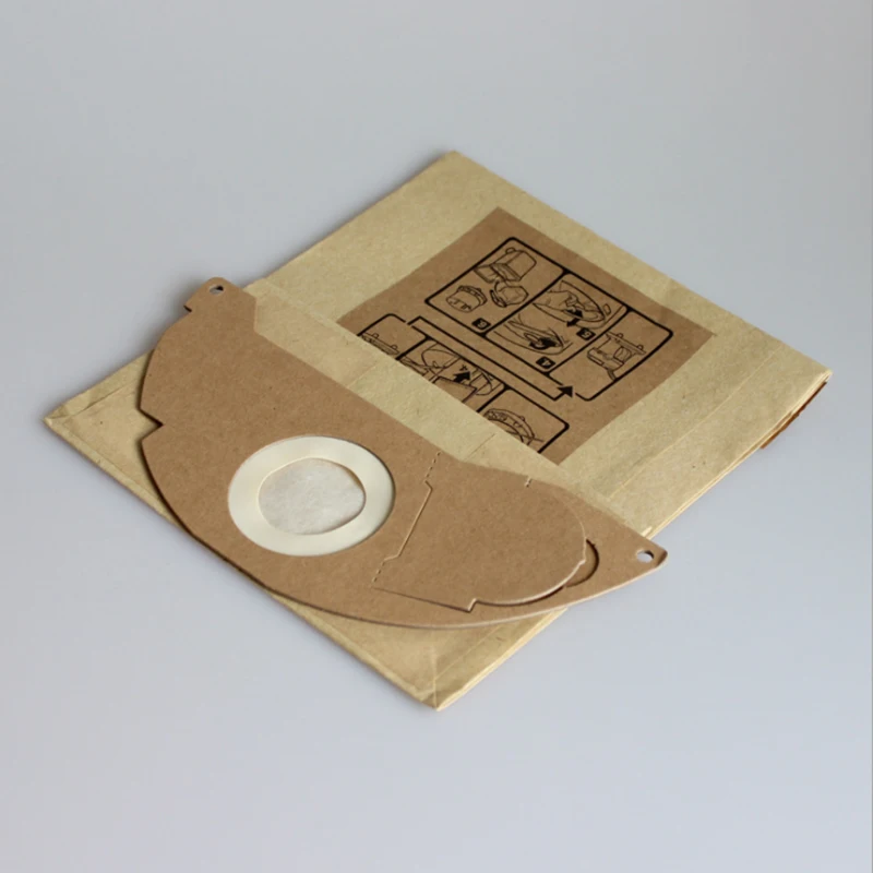 10 ชิ้น/ชุดสูญญากาศกรองกระดาษสำหรับ KARCHER A2004 A2WD2250 054 MV2 สูงประสิทธิภาพ