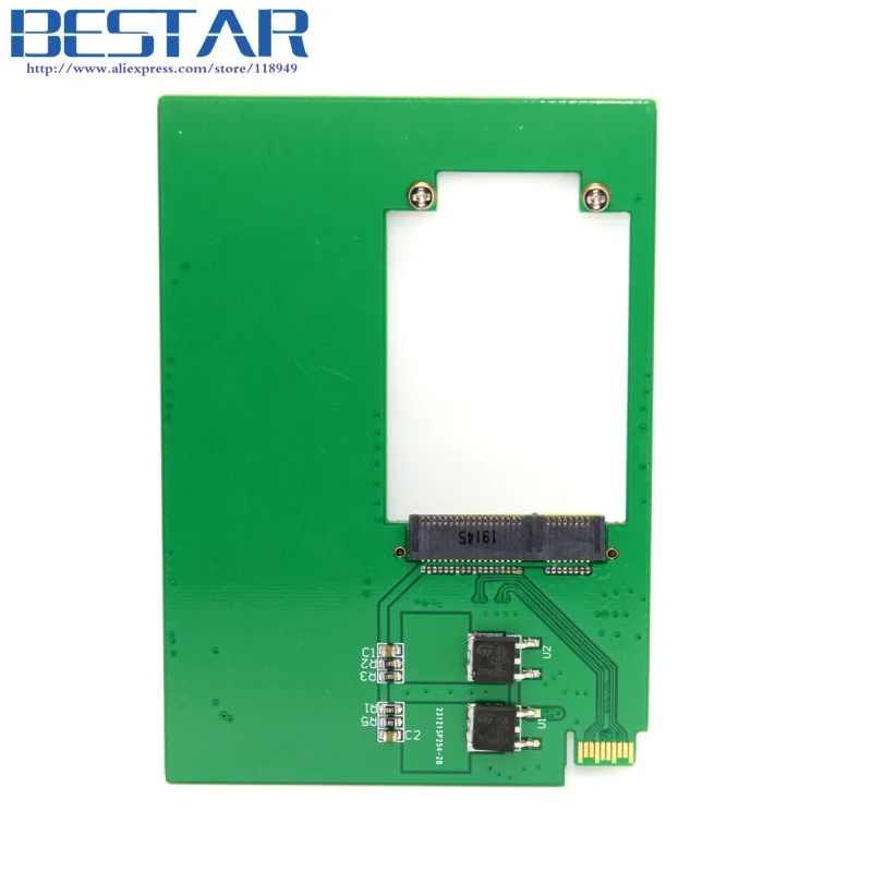 WD5000MPCK SFF-8784 SATA Express zu mSATA adapter expresscard PCBA für UltraSlim Festplatte SSD WD5000M22K WD5000M21K